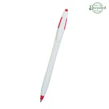 RECYCLED WHITE WITH RED