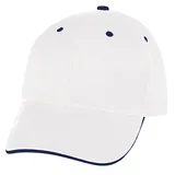 WHITE WITH NAVY BLUE