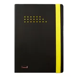 BLACK WITH YELLOW