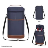 NAVY WITH BROWN
