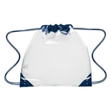 CLEAR WITH NAVY