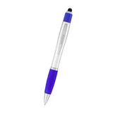SILVER WITH ROYAL BLUE