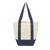 NATURAL WITH NAVY