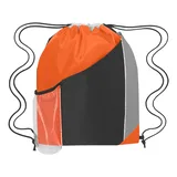 RECYCLED BLACK WITH ORANGE