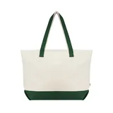 NATURAL WITH FOREST GREEN