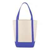 NATURAL WITH ROYAL BLUE