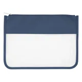 CLEAR WITH NAVY