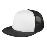 WHITE WITH BLACK