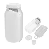 WHITE WITH CLEAR