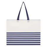 RECYCLED WHITE WITH NAVY BLUE