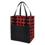 RECYCLED BLACK WITH RED