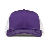 PURPLE WITH WHITE