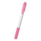 WHITE WITH PINK