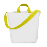 WHITE WITH YELLOW