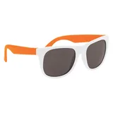 WHITE WITH ORANGE