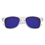 CLEAR WITH BLUE
