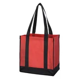 RED WITH BLACK