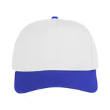 WHITE WITH ROYAL BLUE