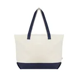 NATURAL WITH NAVY