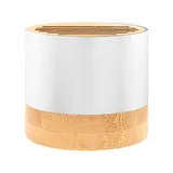 SILVER/BAMBOO