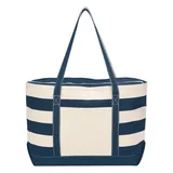 NATURAL WITH NAVY