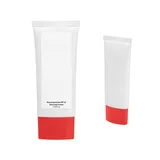 WHITE WITH RED