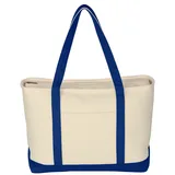 NATURAL WITH ROYAL BLUE