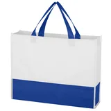 WHITE WITH ROYAL BLUE