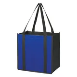 RECYCLED BLACK WITH ROYAL