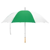 WHITE WITH GREEN