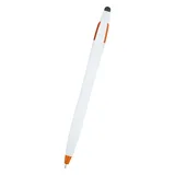 METALLIC WHITE WITH ORANGE