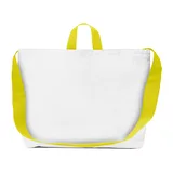 WHITE WITH YELLOW