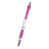 WHITE WITH PINK