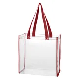 CLEAR WITH MAROON