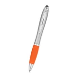 SILVER WITH ORANGE