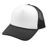 WHITE WITH BLACK