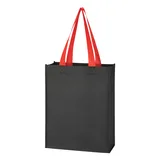 RECYCLED BLACK WITH RED