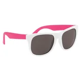 WHITE WITH PINK
