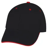 BLACK WITH RED