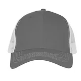 GRAY WITH WHITE