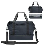 NAVY WITH BLACK
