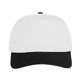 WHITE WITH BLACK