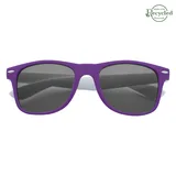 PURPLE WITH WHITE