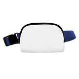 WHITE WITH BLACK BLUE