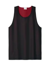 Black/ Deep Red