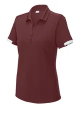 Maroon/ White