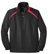 Black/ True Red