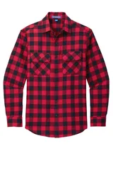 Red/ Black Buffalo Check