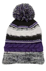 Purple/ Black/ White