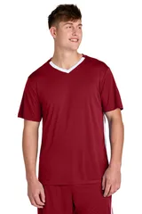 Deep Red/ White